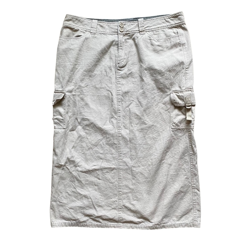 Cargo maxi skirt